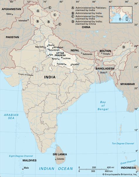 Uttar Pradesh .